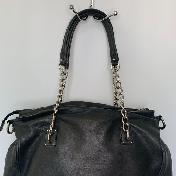 Maria Sharapova for Cole Haan Black Leather Purse - Picture 6 of 11